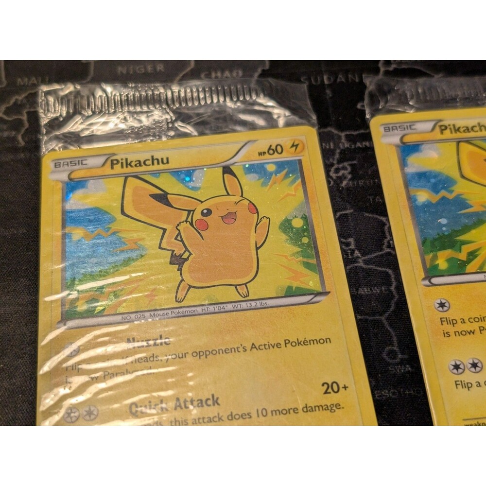 NEW! Pikachu Holo Limited Movie Promo #42/146 Pokemon XY 2 Card Set